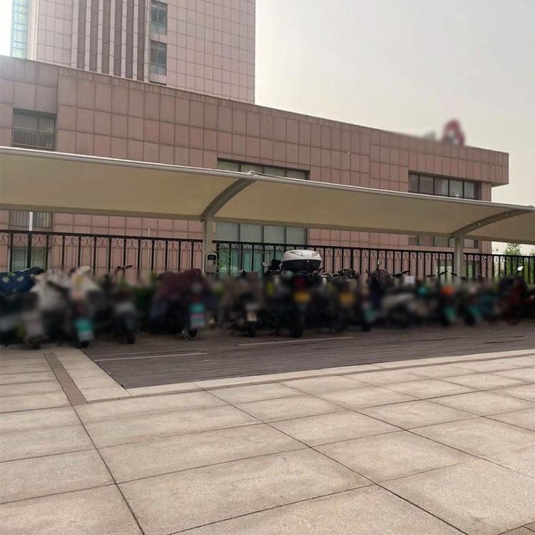 虎林市膜结构电动车棚