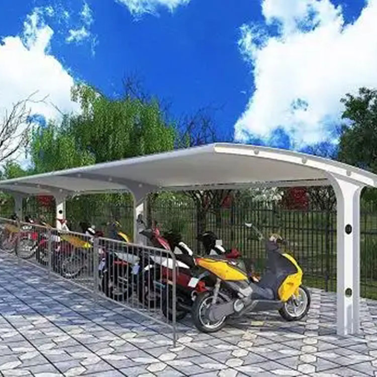 虎林市膜结构电动车棚